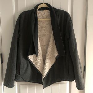 Sherpa Lined Cardigan